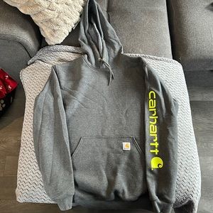 Heather Grey Carhartt Hoodie